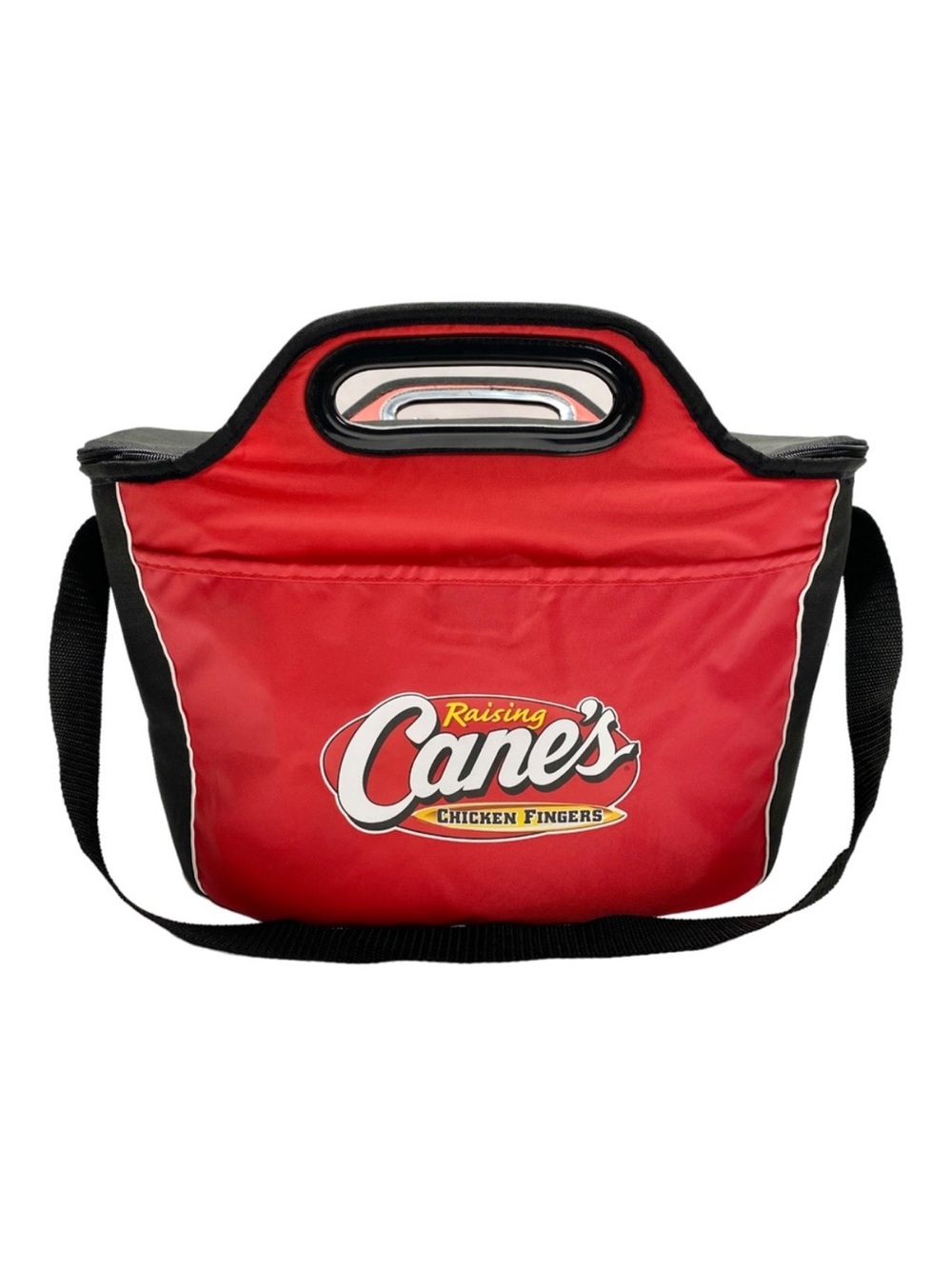 Raising Cane's Red Logo Cooler Bag
